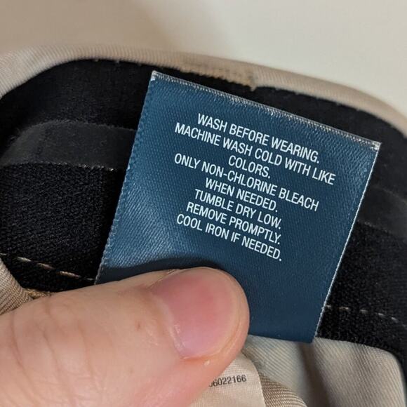 Tek Gear Khaki Athletic Moisture Wicking Lightweight Golf Pants Size 34W 34L - Picture 6 of 7